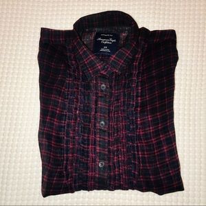 Plaid blouse